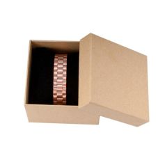 Vinterly Magnetic Pure Copper Bracelets Men Women Vintage Adjustable Wide Bracelets Bangles Health Energy Brac