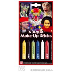 Make-up Set Stifte - Aqua Make-up - 6 Farben
