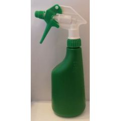 Sprühflasche mit Sprühkopf grün