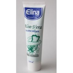 Elina med Aloe Vera Zahncreme 100 ml  Zahnpasta empfindliche Zähne