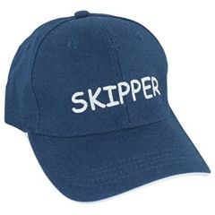 Skipper BASECUP Cap Schirmmütze Baumwolle Bestickt- Marineblau