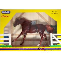 Breyer Modellpferd No. 665 American Quarter Horse Stallion - Liver Chestnut, Classics Serie, Sammlerstück!