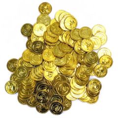 Münze - Goldmünze - Schatz - ca. 3,5 cm - einzeln erhältlich
