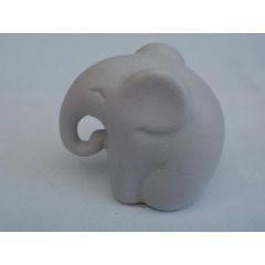 Elefantenbaby kleine Skulptur, 6 cm