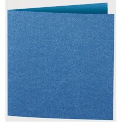 Jeans Karten quadratisch dark blue