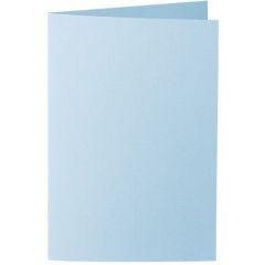 Karte / Kuvert C6, B6, A4, A5, Din lang Farbe: pastellblau