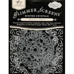 Glimmer screens winter crystals / 3 ST