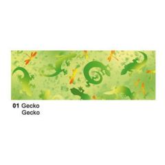 Extra starkes Transparent Papier 50 x 61 cm Fauna, 115 gr, Gecko
