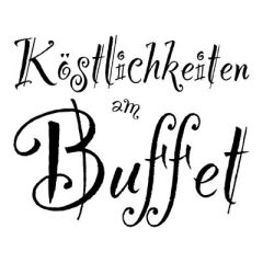 Köstlichkeiten am Buffet