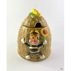 Honigtöpfchen mit Deckel sehr Dekorativ Honigtopf aus Keramik günstig
