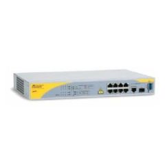 Allied 8x10/100BaseTX Ports POE Managed Switch mit 1x10/100/1000BaseT/SFP Combo Uplinkport