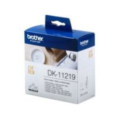 Brother Einzeletikettenrollen DK-11219, CD/DVD-Etiketten, 1200St/Rolle, Durchmesser:12mm für QL-500