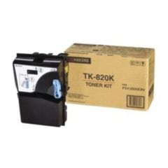 Kyocera Toner / TK-820K / schwarz / 15.000 Seiten / bei 5% Tonerdeckung / FS-C8100DN