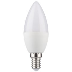 LED Kerzenlampe, E14, 5,5W, 470lm, 2700K, warmweiß, 3+1 Set