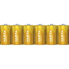 Mono-Batterie VARTA "Longlife", Alkaline, Typ D, LR20, 1,5V, 6er Pack