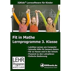 Fit in Mathe: Lernprogramm 3. Klasse