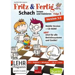 Fritz & Fertig! 1 - Schach lernen und trainieren Version 3.0 (Mobile Version + CD-ROM für iPad, Windows, A
