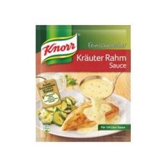 Knorr Feinschmecker Sauce Kräuter/Rahm 34g