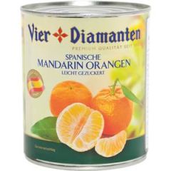 4-Diamanten Mandarin Orangen 480g