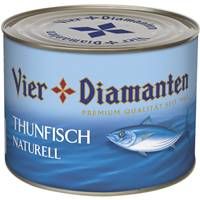 4-Diamanten Thunfisch Naturell 1,35 kg