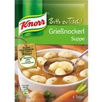 Knorr Bitte zu Tisch Grießnockerl Suppe 68g