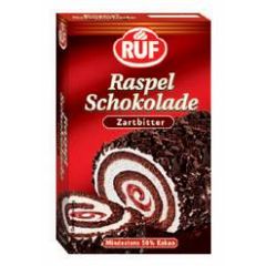 Ruf Raspel Schokolade Zartbitter 100g