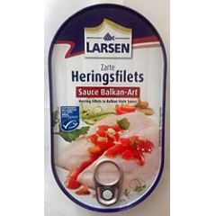 Larsen zarte Heringsfilets Sauce Balkan-Art 200g