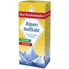 Bad Reichenhaller Jodsalz mit Fluorid 500g