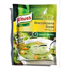 Knorr Schnelle Feine Broccolicreme Suppe m. Croutons 55g