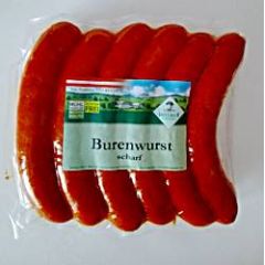 Greisinger Burenwurst scharf 12er 1,4kg