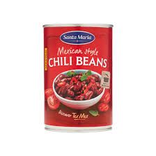 Santa Maria Chili Beans Mexico Style 410g