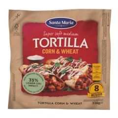 Santa Maria Corn Wheat Tortilla 336g