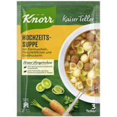 Knorr Kaiser Teller Hochzeits-Suppe 42g