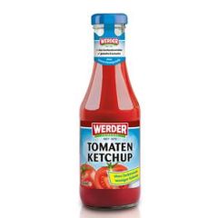 WERDER Tomaten Ketchup 'Ohne Zuckerzusatz' 450ml