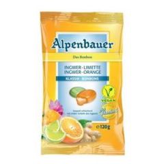 Alpenbauer Bonbons Ingwer-Limette/Ingwer-Orange 120g
