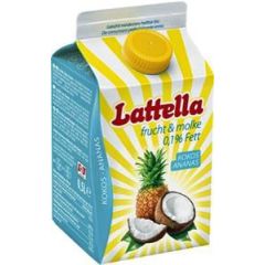 Lattella Molkedrink Kokos/Ananas  500 ml