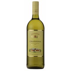 Kutjevo Grasevina Vrhunska Weißwein, trocken 12% vol. 0,75 ltr.
