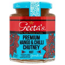 Geeta's Chutney Mango Chili Hot 230 g