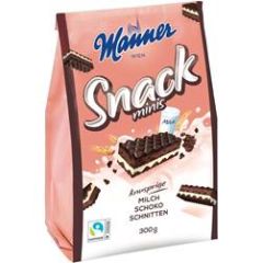 Manner Snack Minis Schoko 300 g