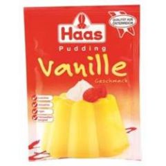 Haas Pudding - Vanille Geschmack 111g