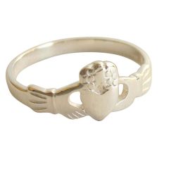 Gemshine - Damen - Ring - 925 Silber - Claddagh, Ringgröße:55 (17.5)