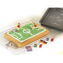 Backform Fußballfeld Kuchenform Teigform Förmchen Kuchen Fußball Teig