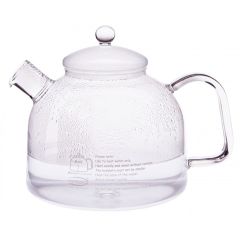 Trendglas Jena Wasserkocher Borosilikat Glas 1,75 L Teekanne Wasserkessel Kanne