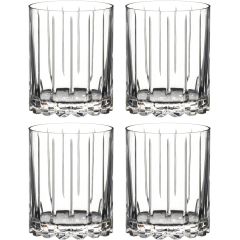 Riedel Drink Specific Bar Double Rocks Glas 4er Set Kristallglas Whisky Glas