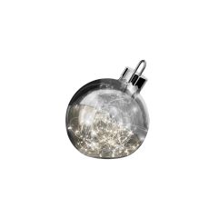 Sompex Leuchte Ornament LED große Weihnachtskugel Lichtkugel dimmbar Smoke 25cm
