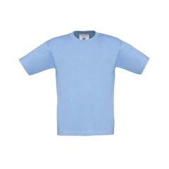 T-Shirt B&C Exact 190 Kids, Sky Blue, Gr. 104