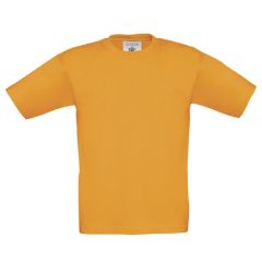 T-Shirt B&C Exact 190 Kids, Orange, Gr. 128