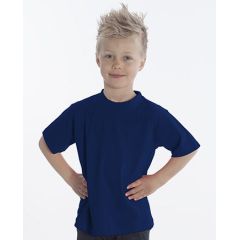 SNAP T-Shirt Basic-Line Kids, Gr. 140, Farbe navy