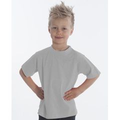 SNAP T-Shirt Basic-Line Kids, Gr. 140, Farbe Asche