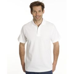 SNAP Polo Shirt Top-Line, Weiß. Gr. S